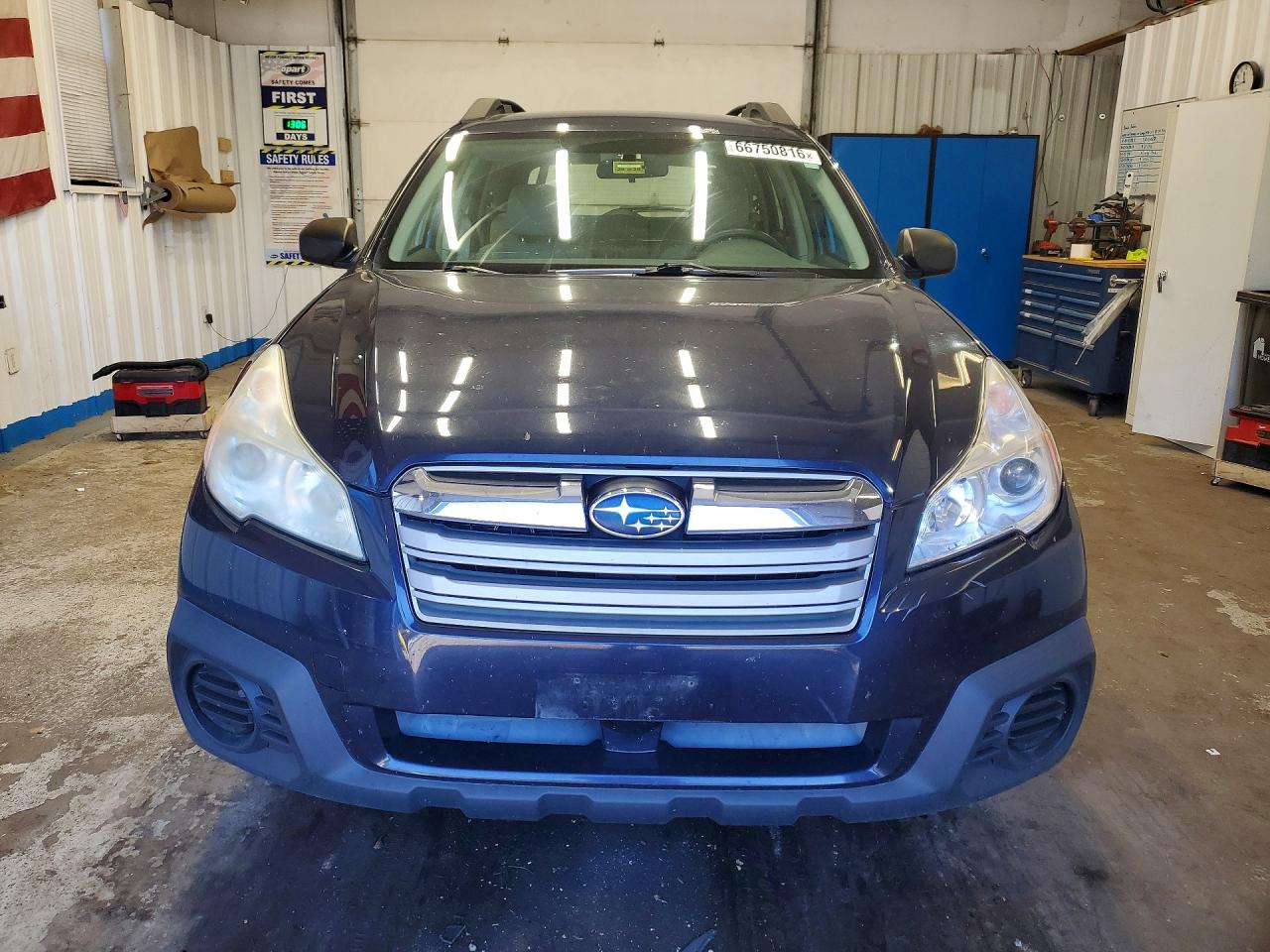 2013 Subaru Outback 2.5i Угольный vin: 4S4BRBAC8D3244837