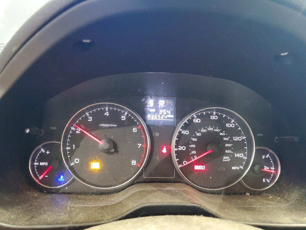 2013 Subaru Outback 2.5i Угольный vin: 4S4BRBAC8D3244837