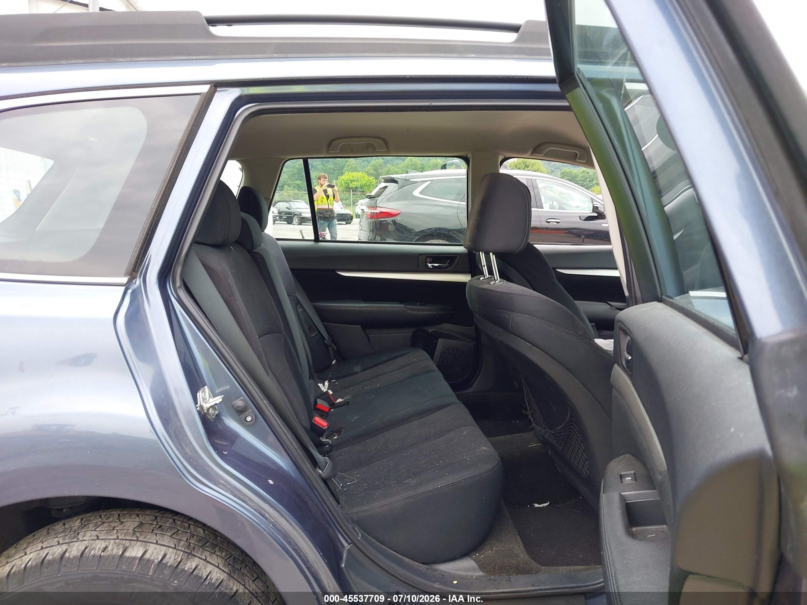 2013 Subaru Outback 2.5i Light Blue vin: 4S4BRBAC8D3271245