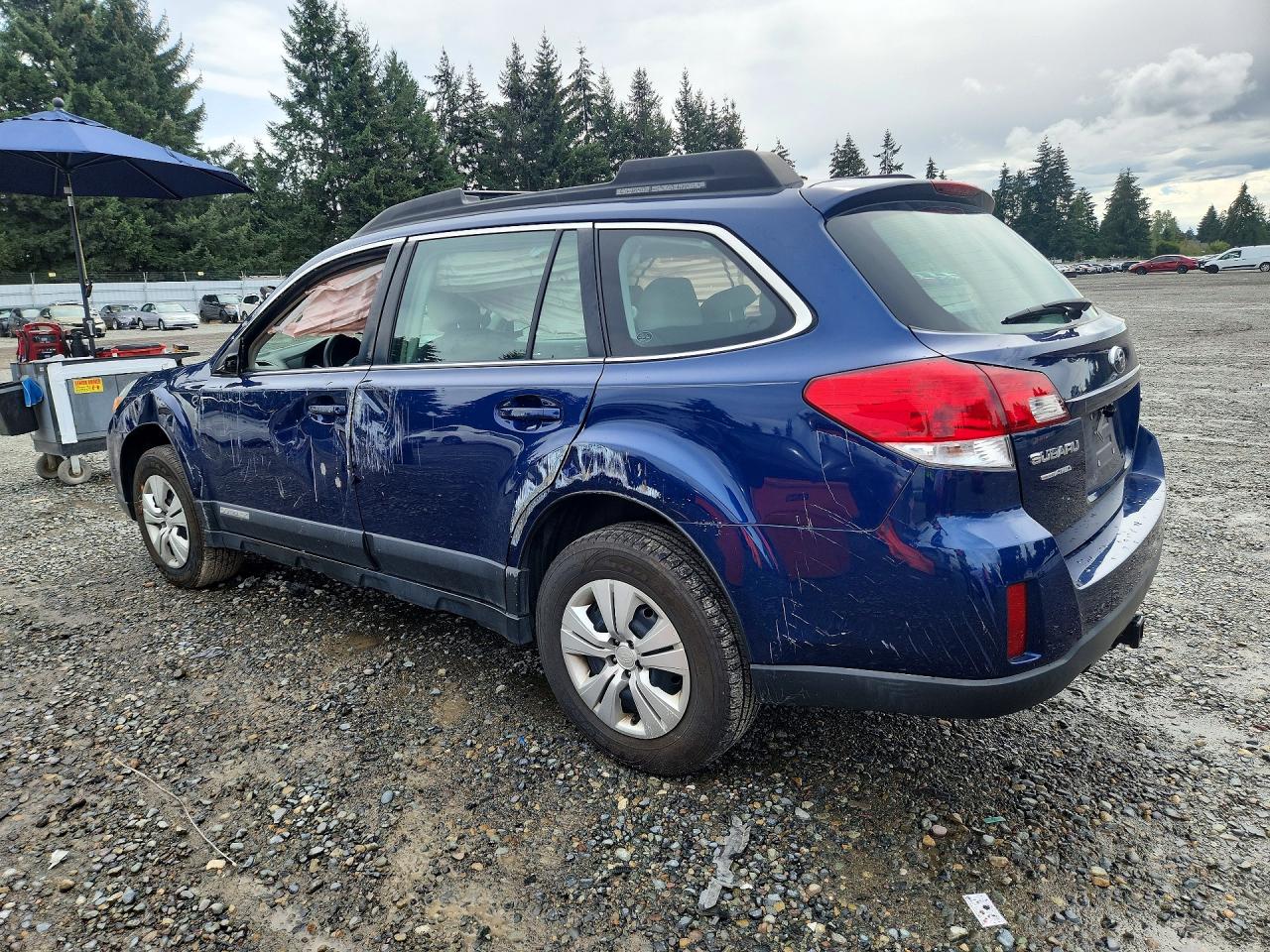 2010 Subaru Outback 2.5i Синий vin: 4S4BRBAC9A3350290