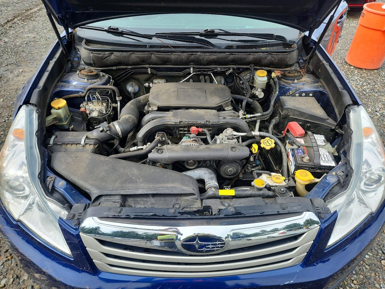 2010 Subaru Outback 2.5i Синий vin: 4S4BRBAC9A3350290