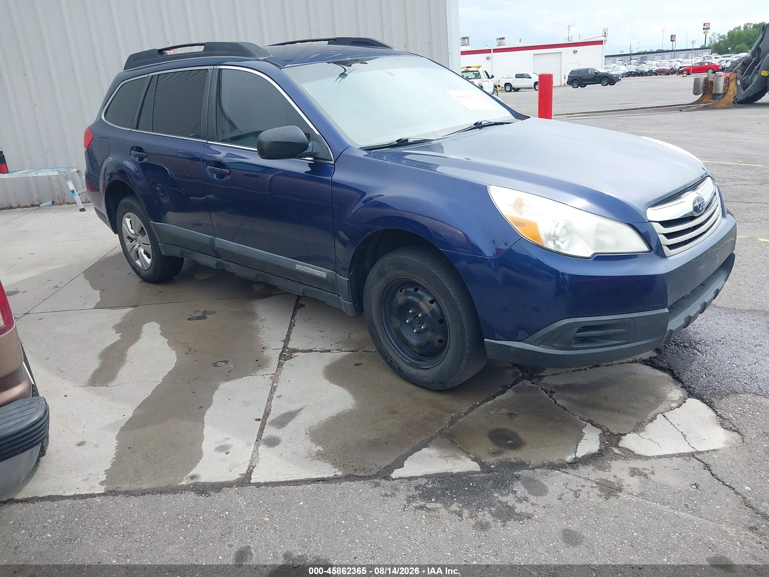 2011 Subaru Outback 2.5i Синий vin: 4S4BRBAC9B1431206