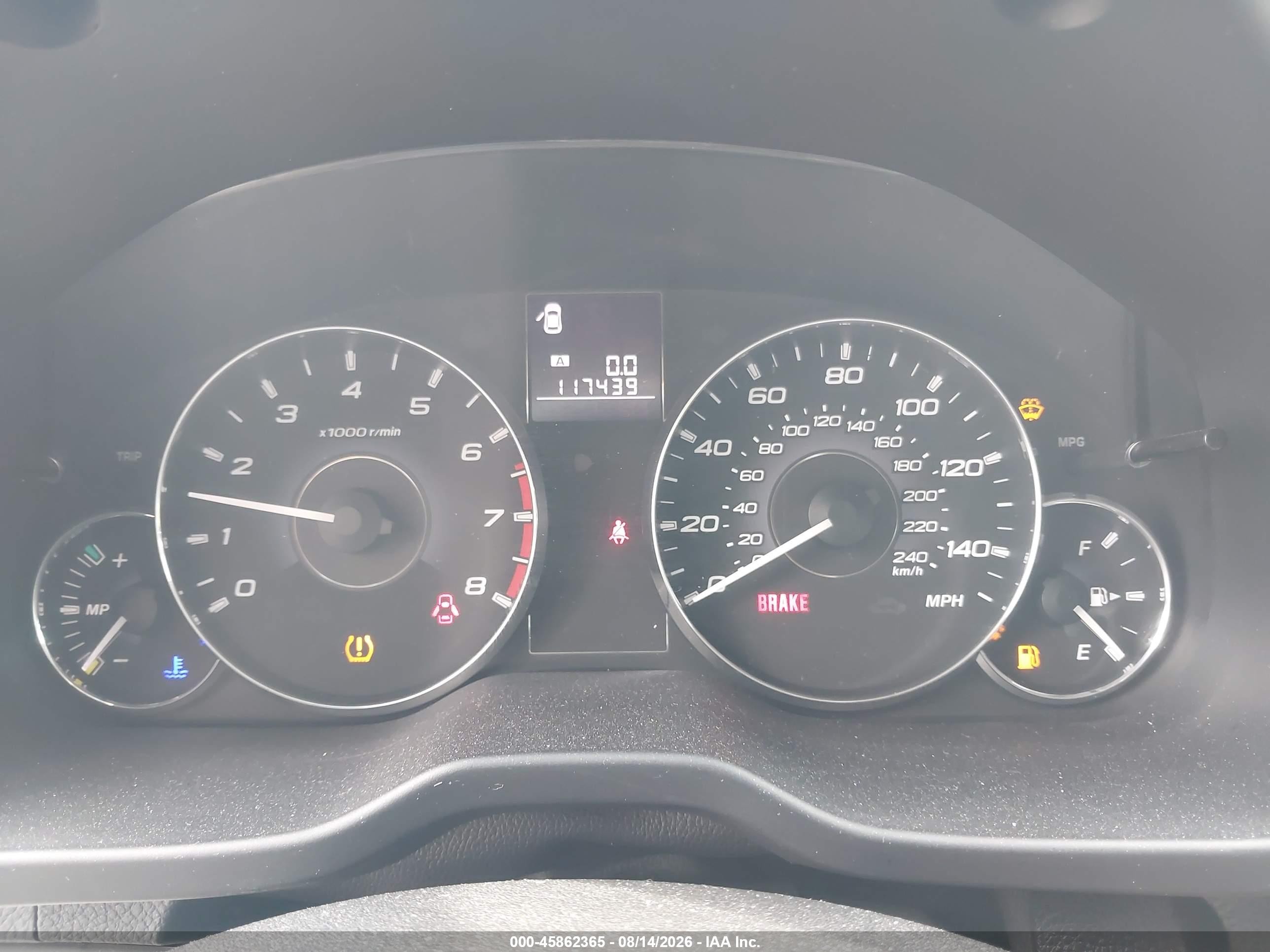2011 Subaru Outback 2.5i Синий vin: 4S4BRBAC9B1431206