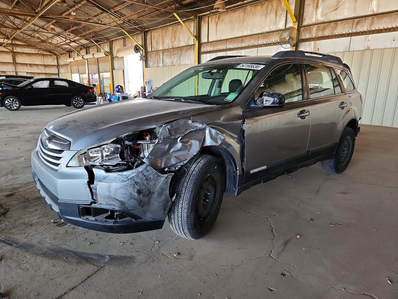 2011 Subaru Outback 2.5i Gray vin: 4S4BRBAC9B3318358