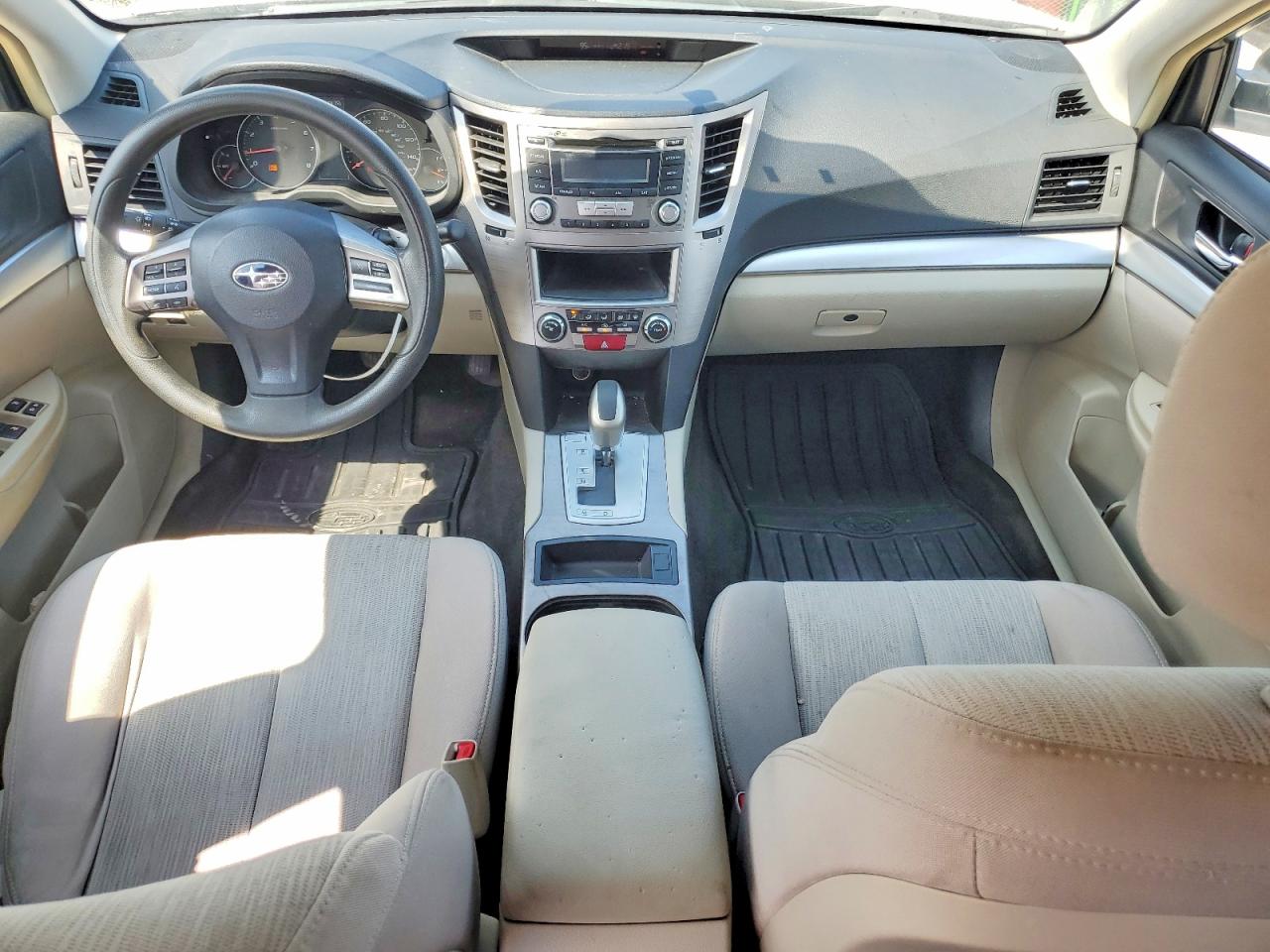 2014 Subaru Outback 2.5i Белый vin: 4S4BRBAC9E3254486