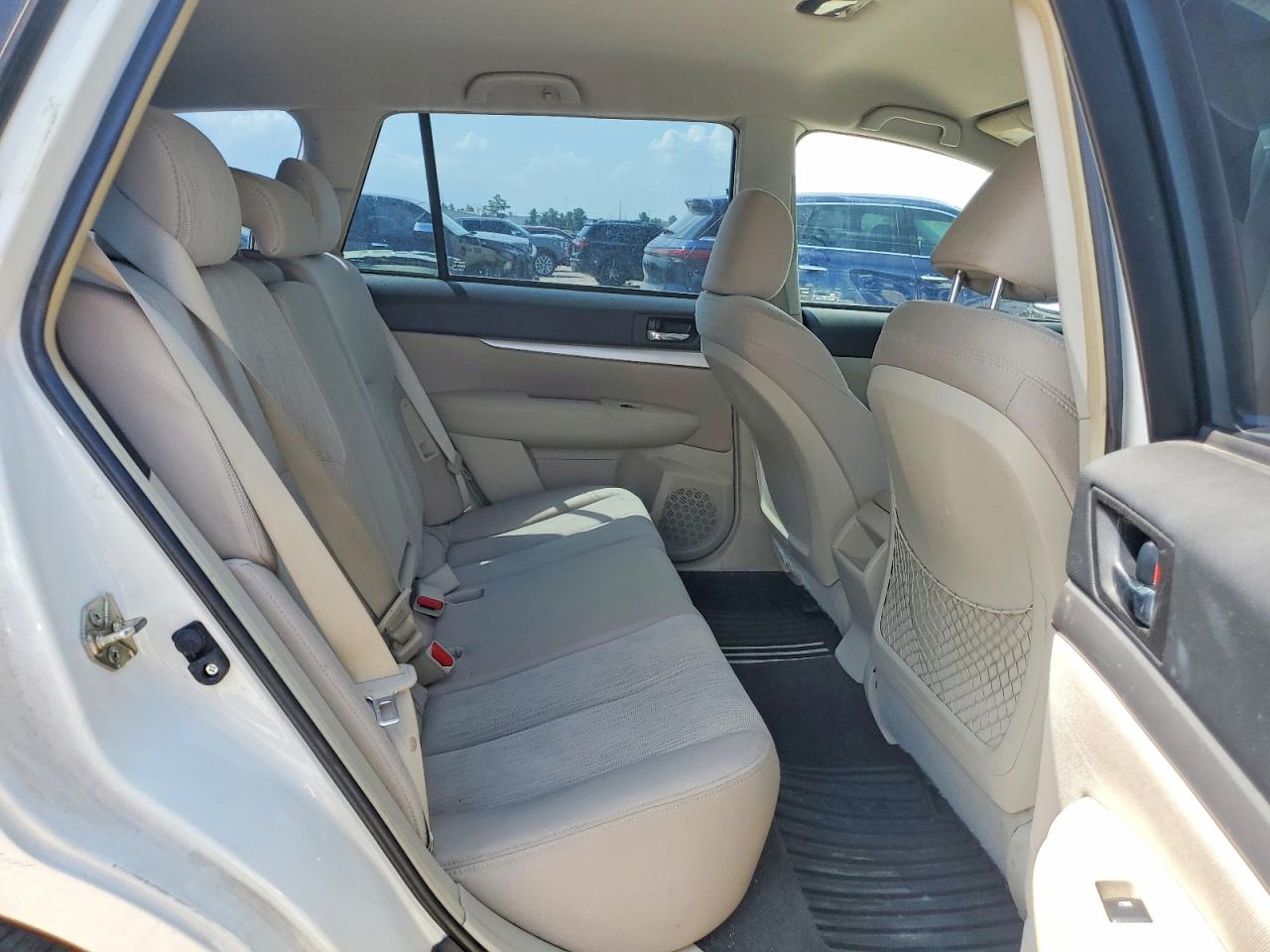 2014 Subaru Outback 2.5i Белый vin: 4S4BRBAC9E3254486