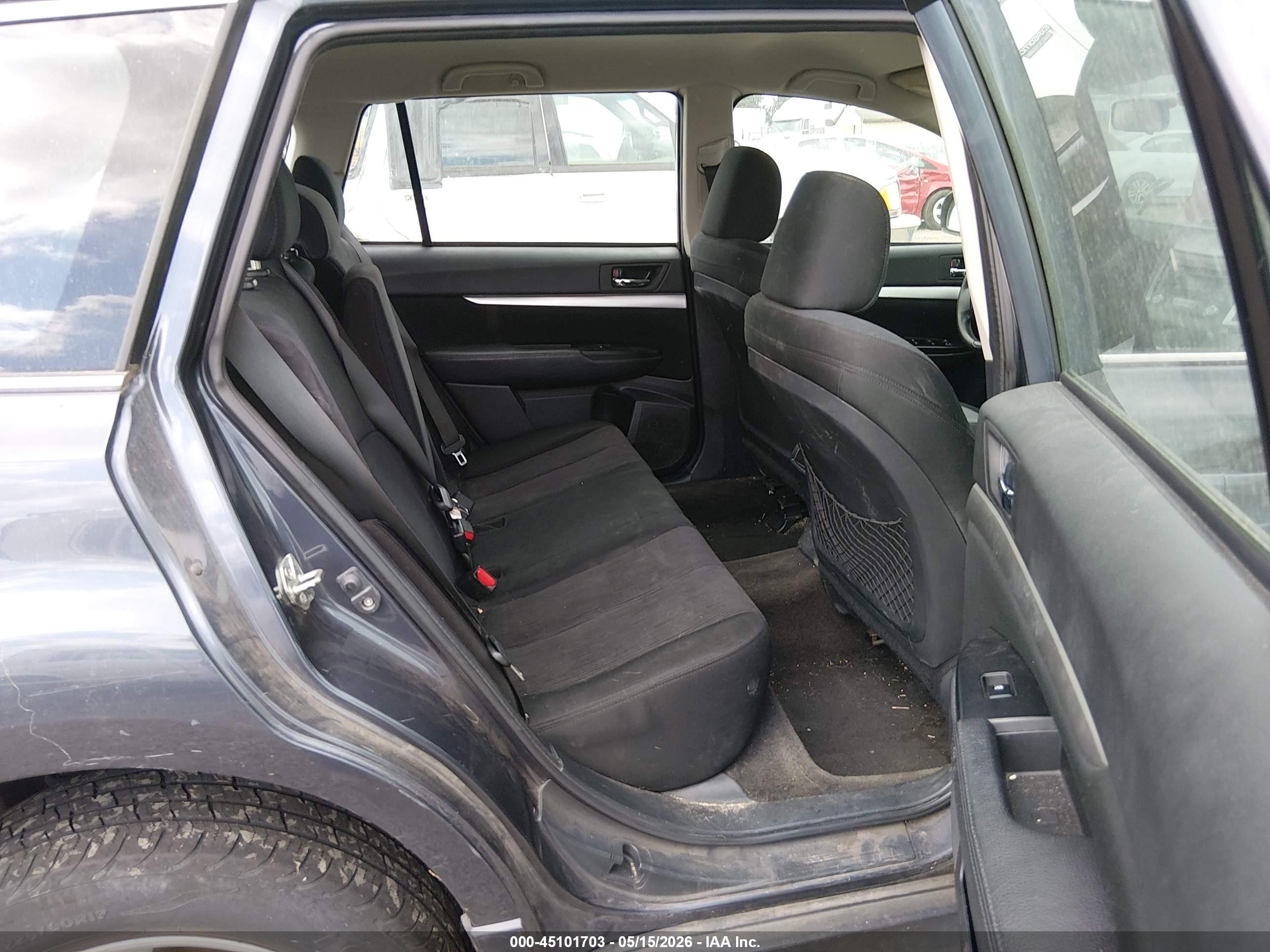 2014 Subaru Outback 2.5i Dark Blue vin: 4S4BRBAC9E3294258