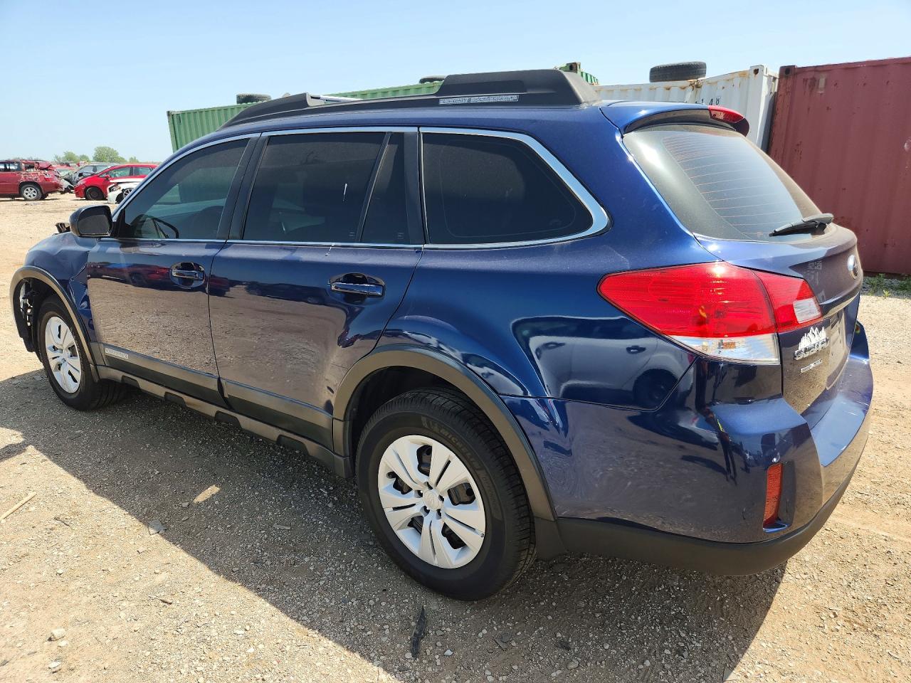2010 Subaru Outback 2.5i Синий vin: 4S4BRBACXA3358799