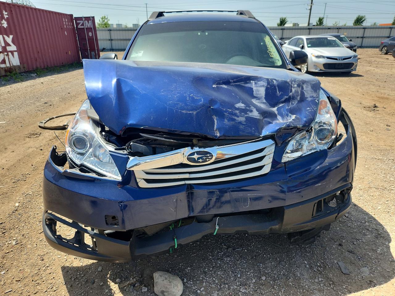 2010 Subaru Outback 2.5i Синий vin: 4S4BRBACXA3358799