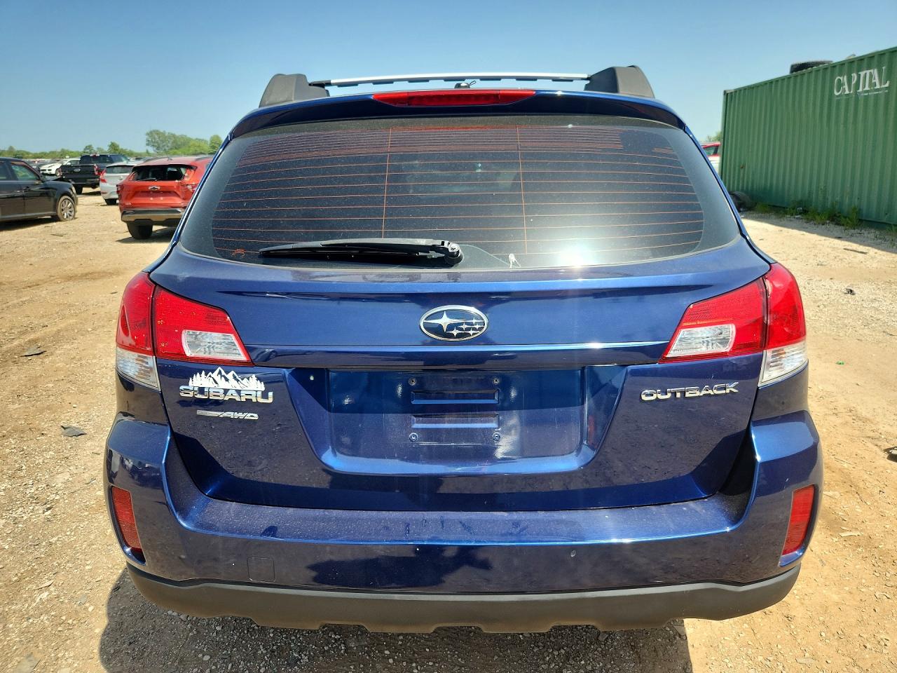 2010 Subaru Outback 2.5i Синий vin: 4S4BRBACXA3358799