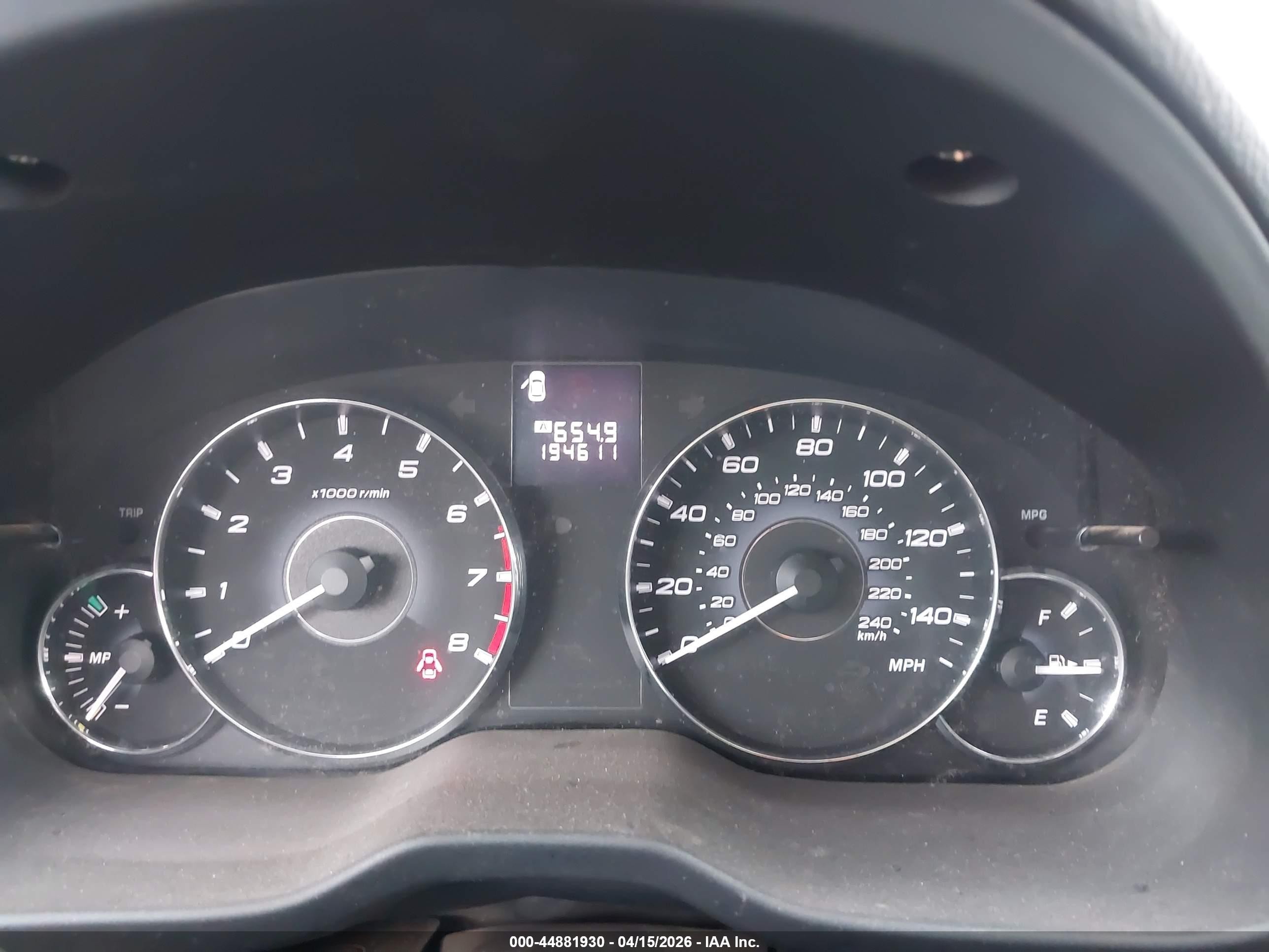 2011 Subaru Outback 2.5i Gray vin: 4S4BRBACXB3409204