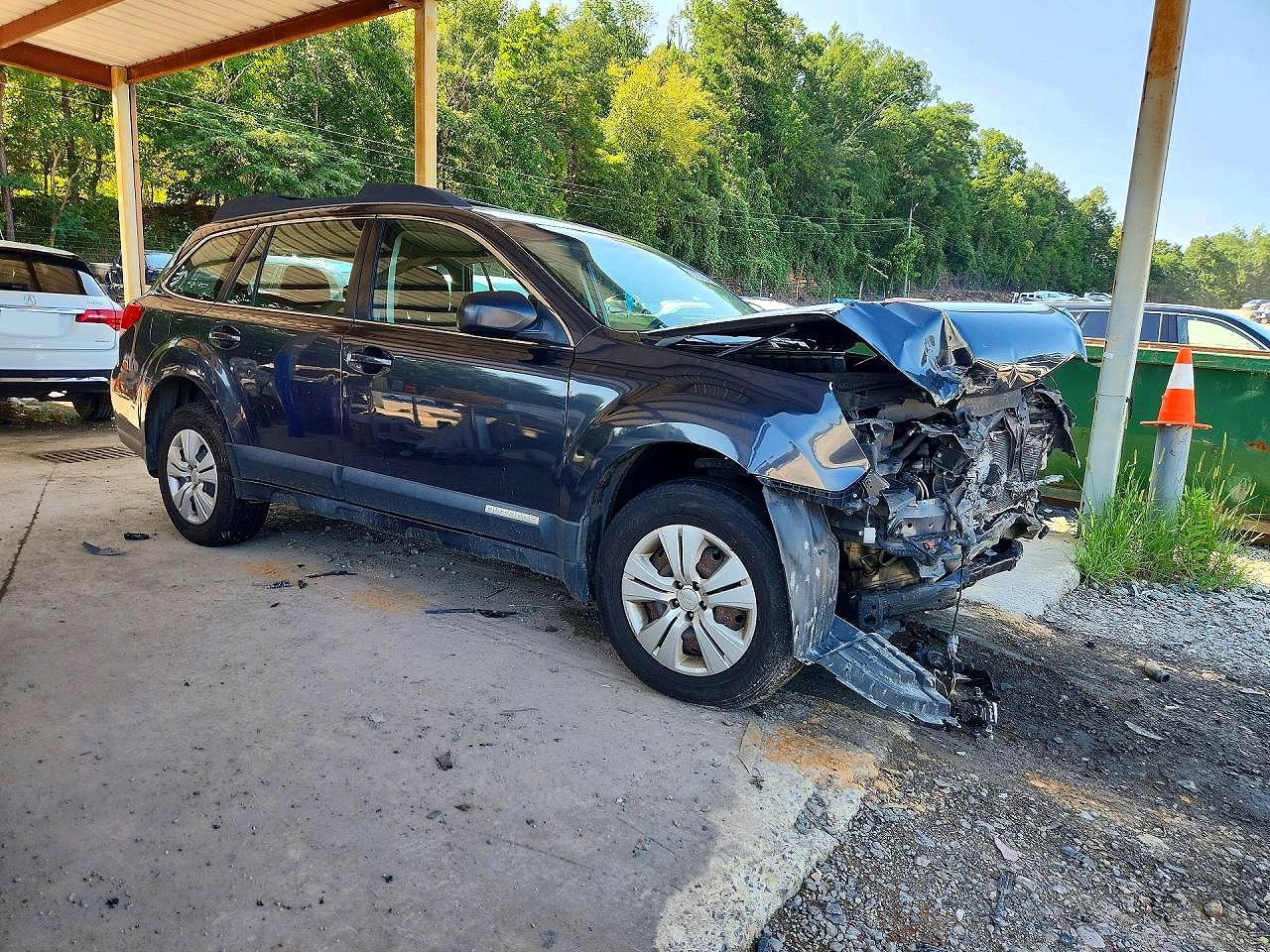 2011 Subaru Outback 2.5i Синий vin: 4S4BRBACXB3425337