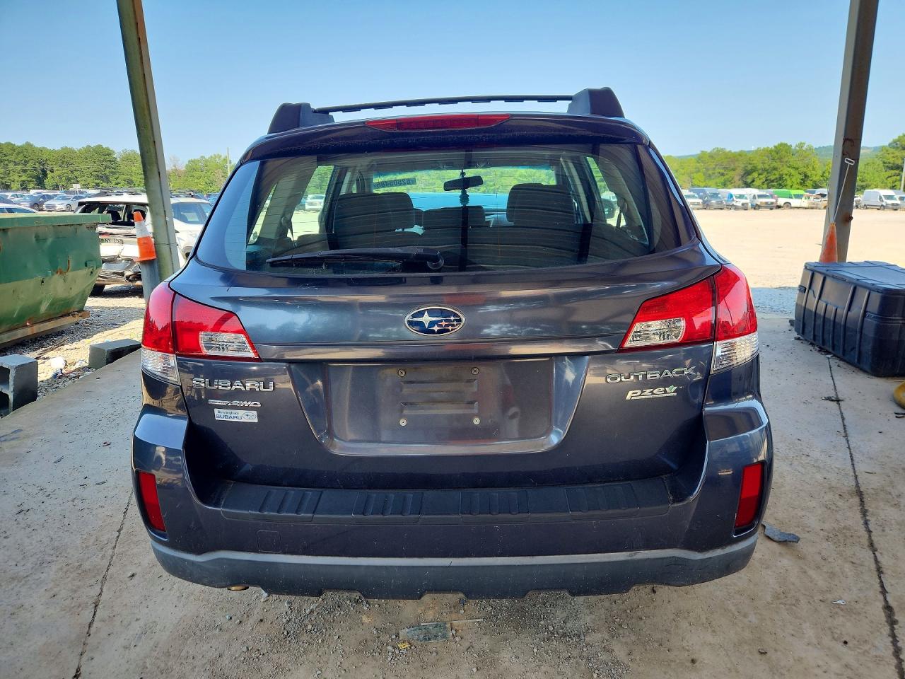 2011 Subaru Outback 2.5i Синий vin: 4S4BRBACXB3425337