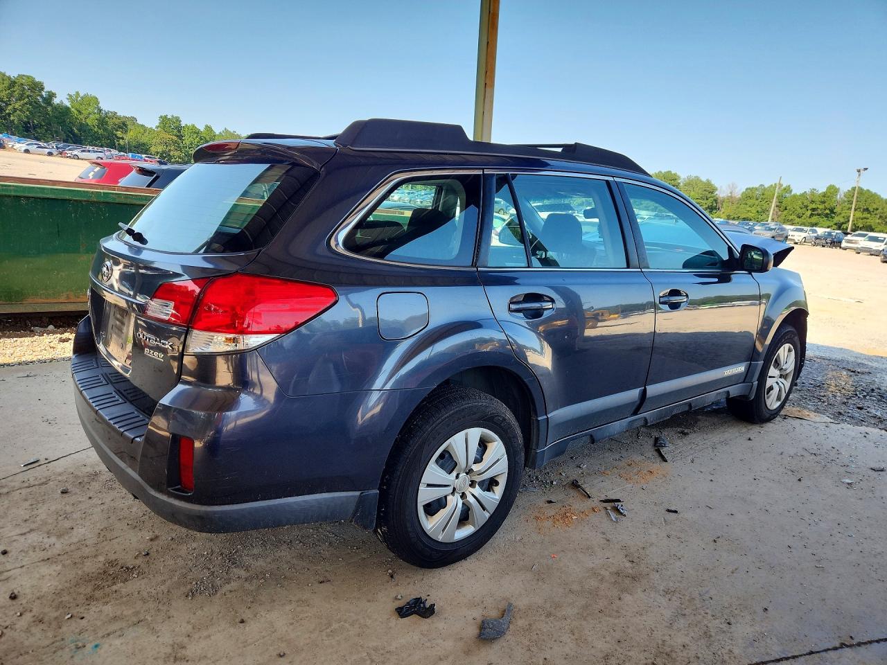 2011 Subaru Outback 2.5i Синий vin: 4S4BRBACXB3425337