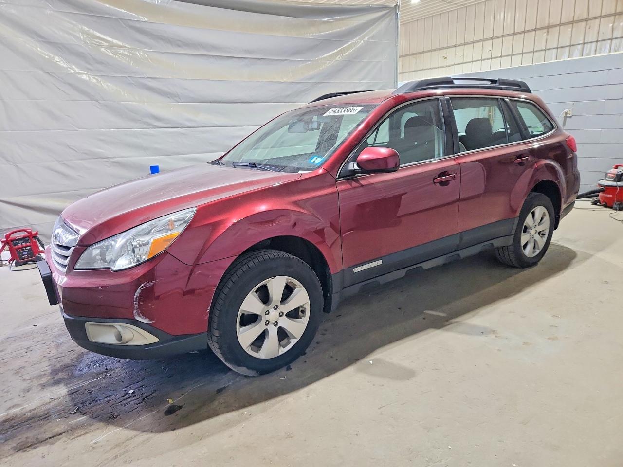 2012 Subaru Outback 2.5i Red vin: 4S4BRBACXC3282763