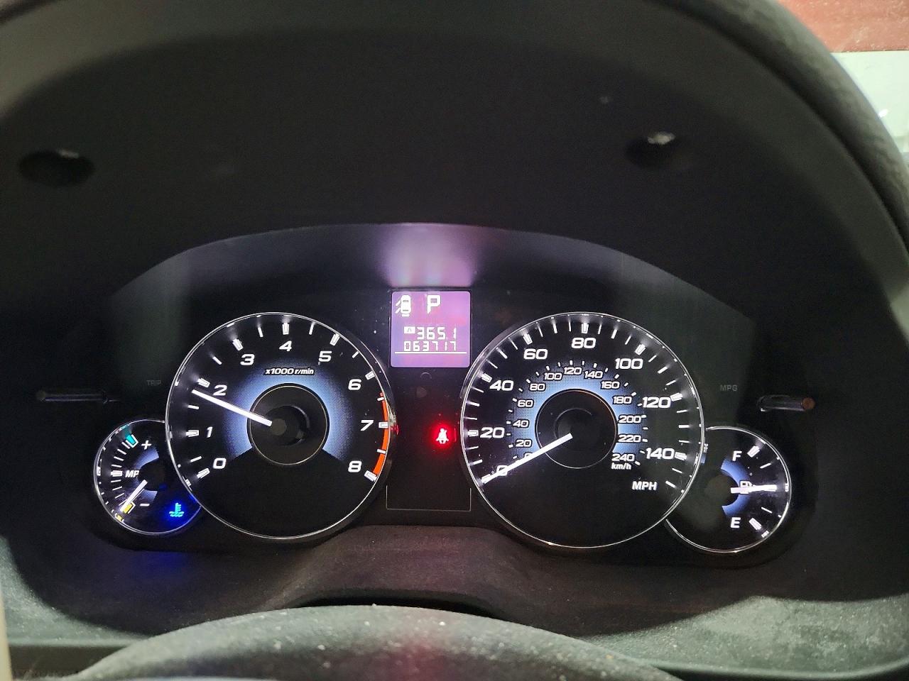 2012 Subaru Outback 2.5i Red vin: 4S4BRBACXC3282763