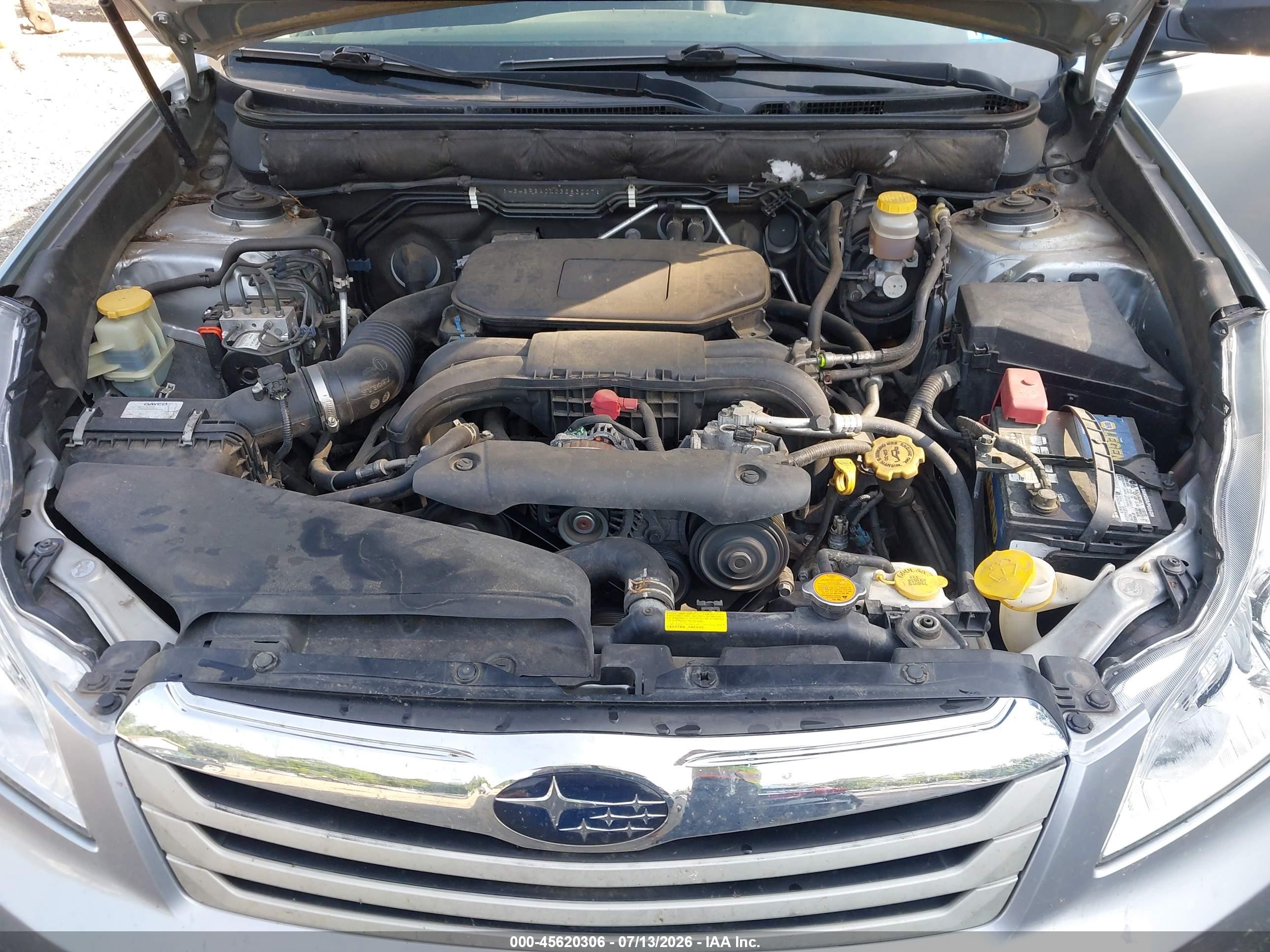 2012 Subaru Outback 2.5i Turquoise vin: 4S4BRBACXC3283007