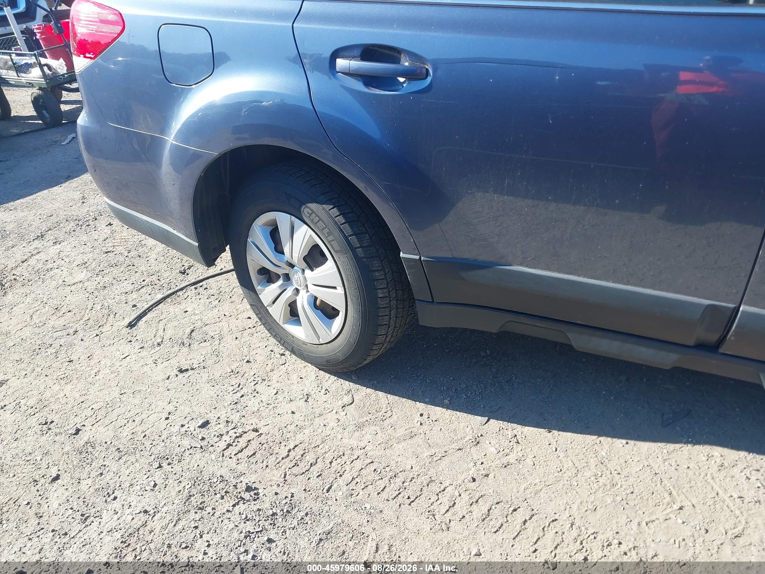 2013 Subaru Outback 2.5i Blue vin: 4S4BRBACXD3220247