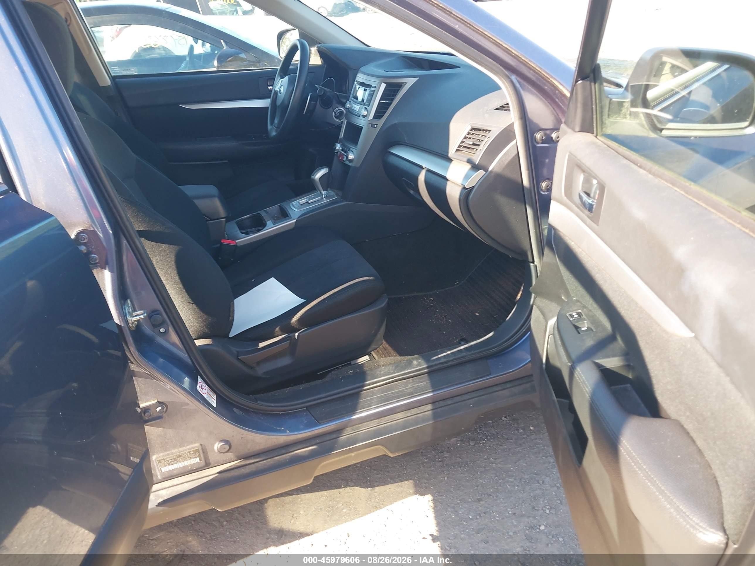 2013 Subaru Outback 2.5i Blue vin: 4S4BRBACXD3220247
