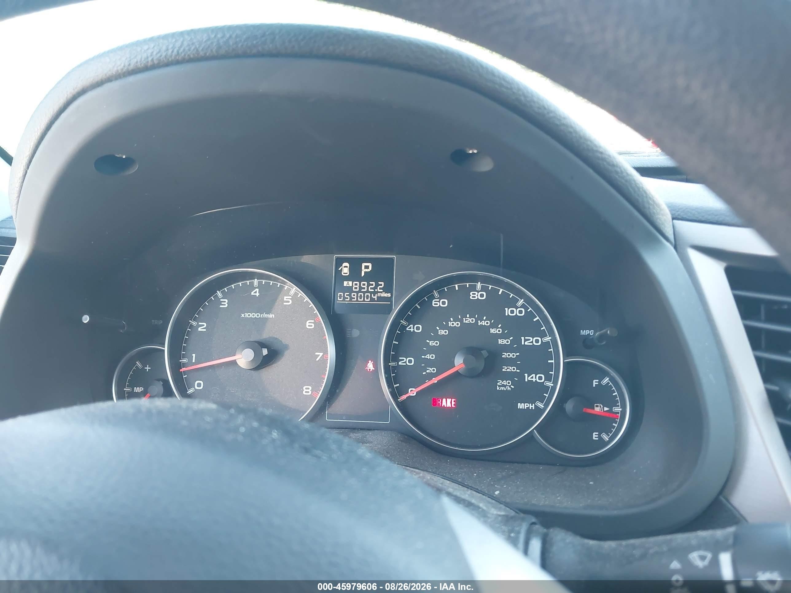 2013 Subaru Outback 2.5i Blue vin: 4S4BRBACXD3220247