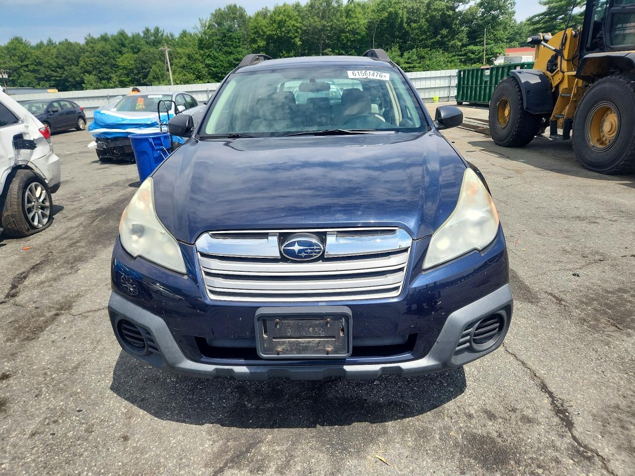 2013 Subaru Outback 2.5i Blue vin: 4S4BRBACXD3252079