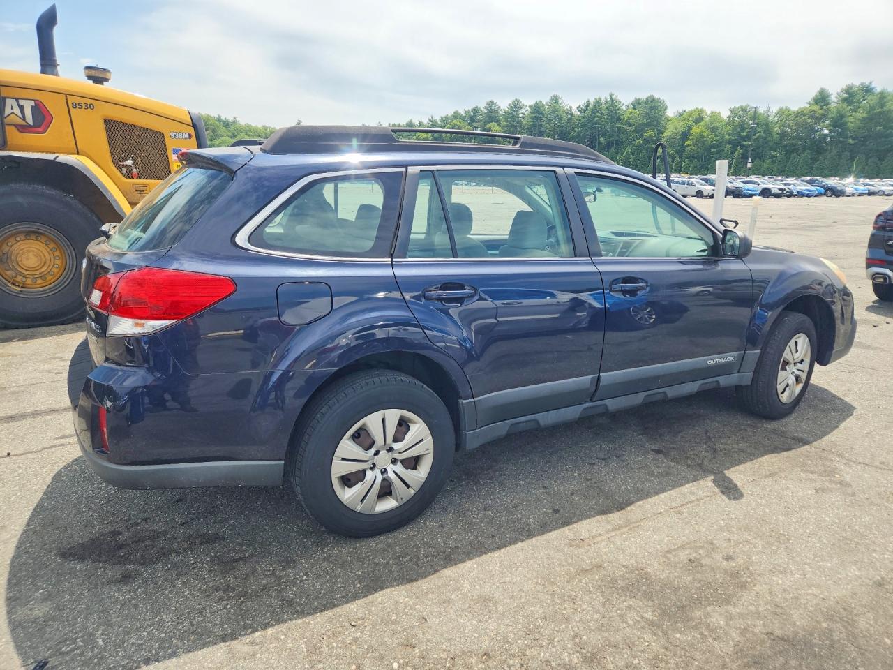 2013 Subaru Outback 2.5i Blue vin: 4S4BRBACXD3252079