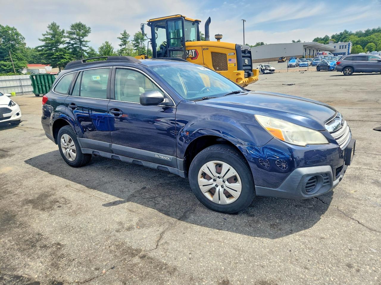 2013 Subaru Outback 2.5i Blue vin: 4S4BRBACXD3252079