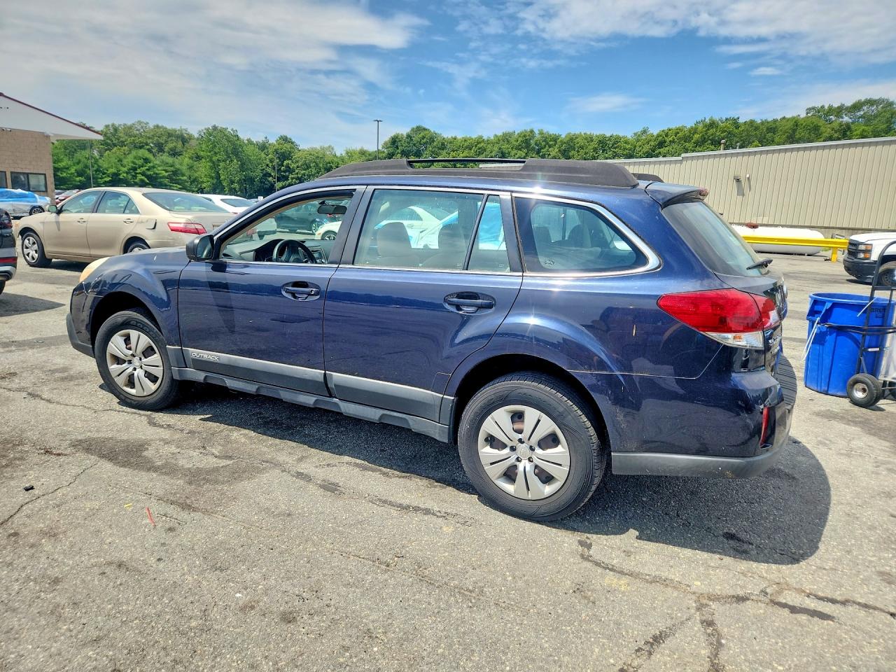 2013 Subaru Outback 2.5i Blue vin: 4S4BRBACXD3252079