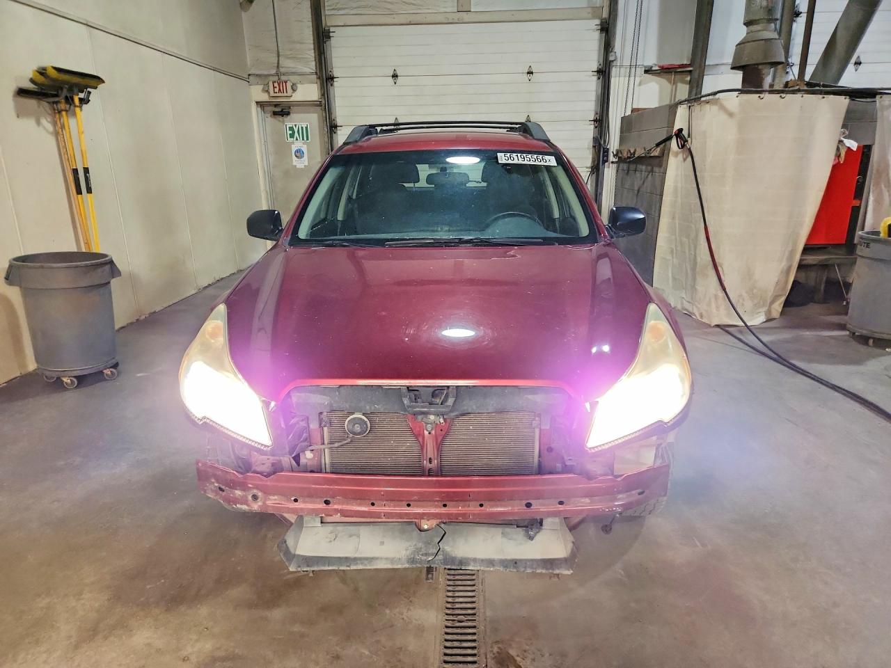 2013 Subaru Outback 2.5i Burgundy vin: 4S4BRBACXD3257136