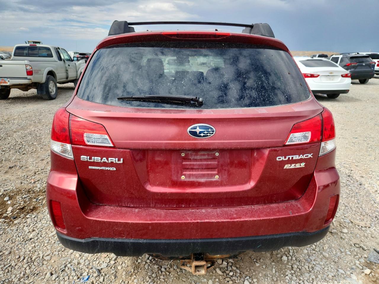 2013 Subaru Outback 2.5i Premium Maroon vin: 4S4BRBBC1D3267455