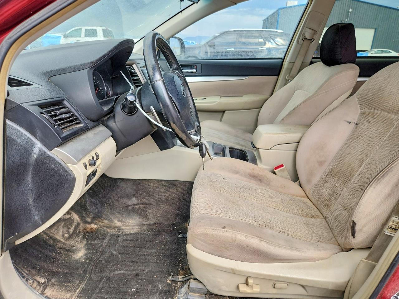 2013 Subaru Outback 2.5i Premium Maroon vin: 4S4BRBBC1D3267455