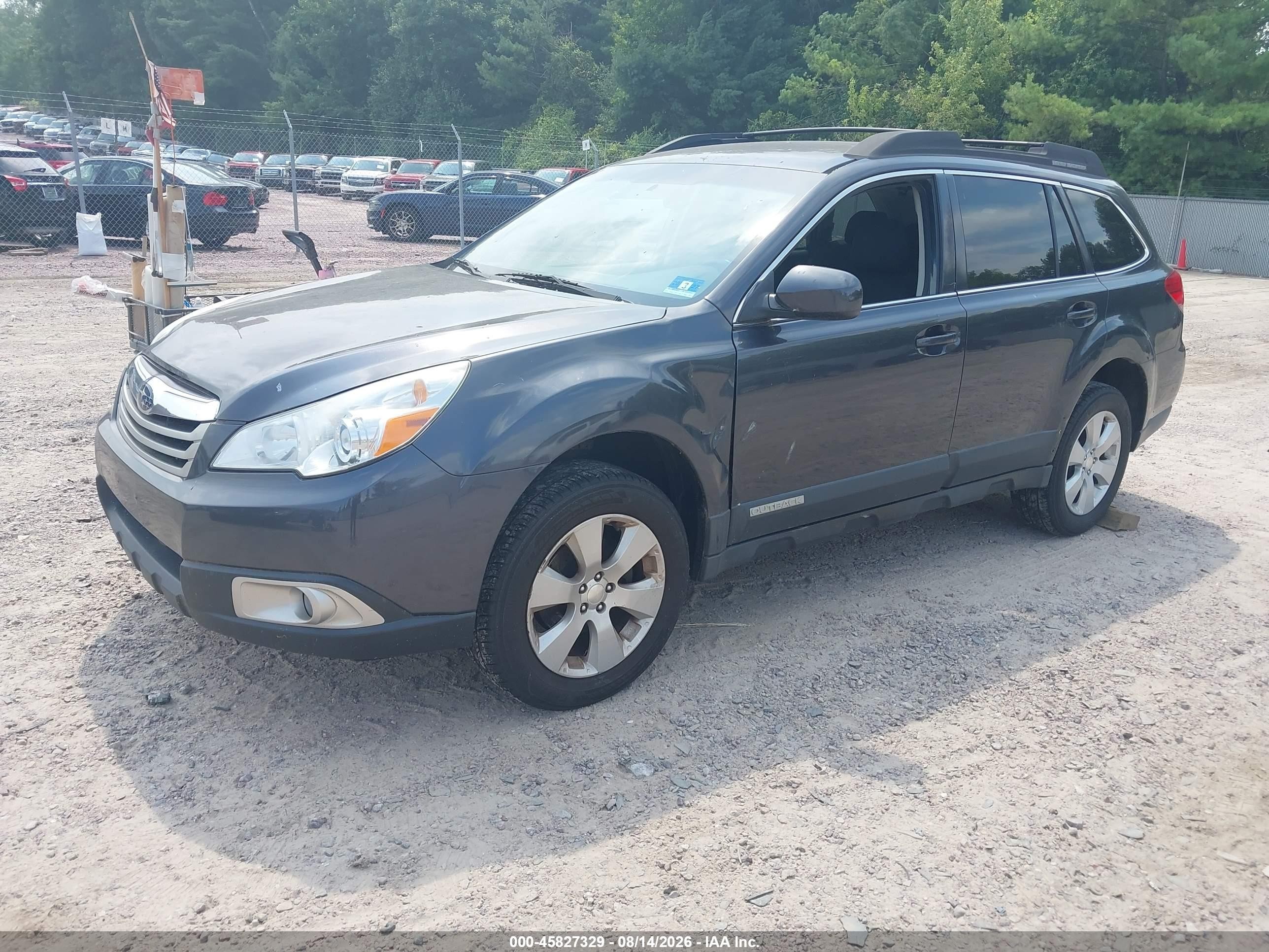 2012 Subaru Outback 2.5i Premium Gray vin: 4S4BRBBC2C1208392