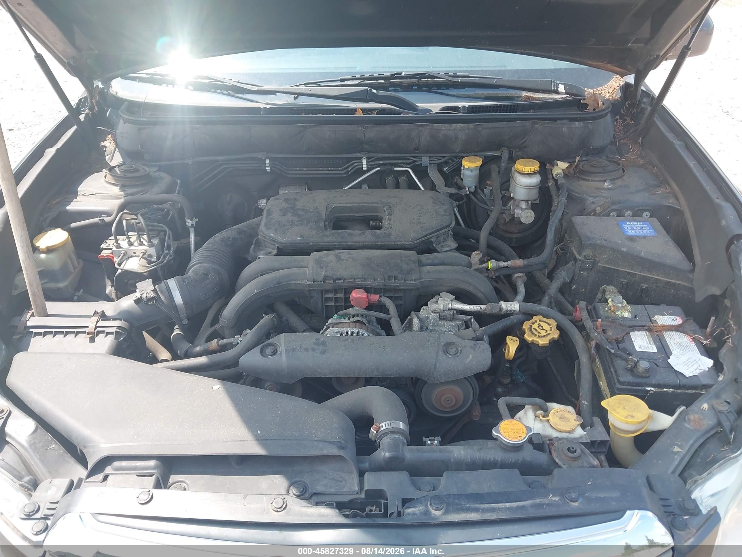 2012 Subaru Outback 2.5i Premium Gray vin: 4S4BRBBC2C1208392