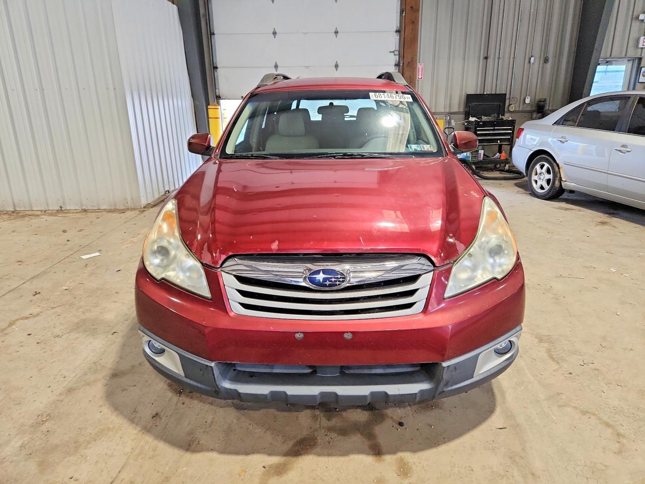 2011 Subaru Outback 2.5i Premium Maroon vin: 4S4BRBBC3B3316281