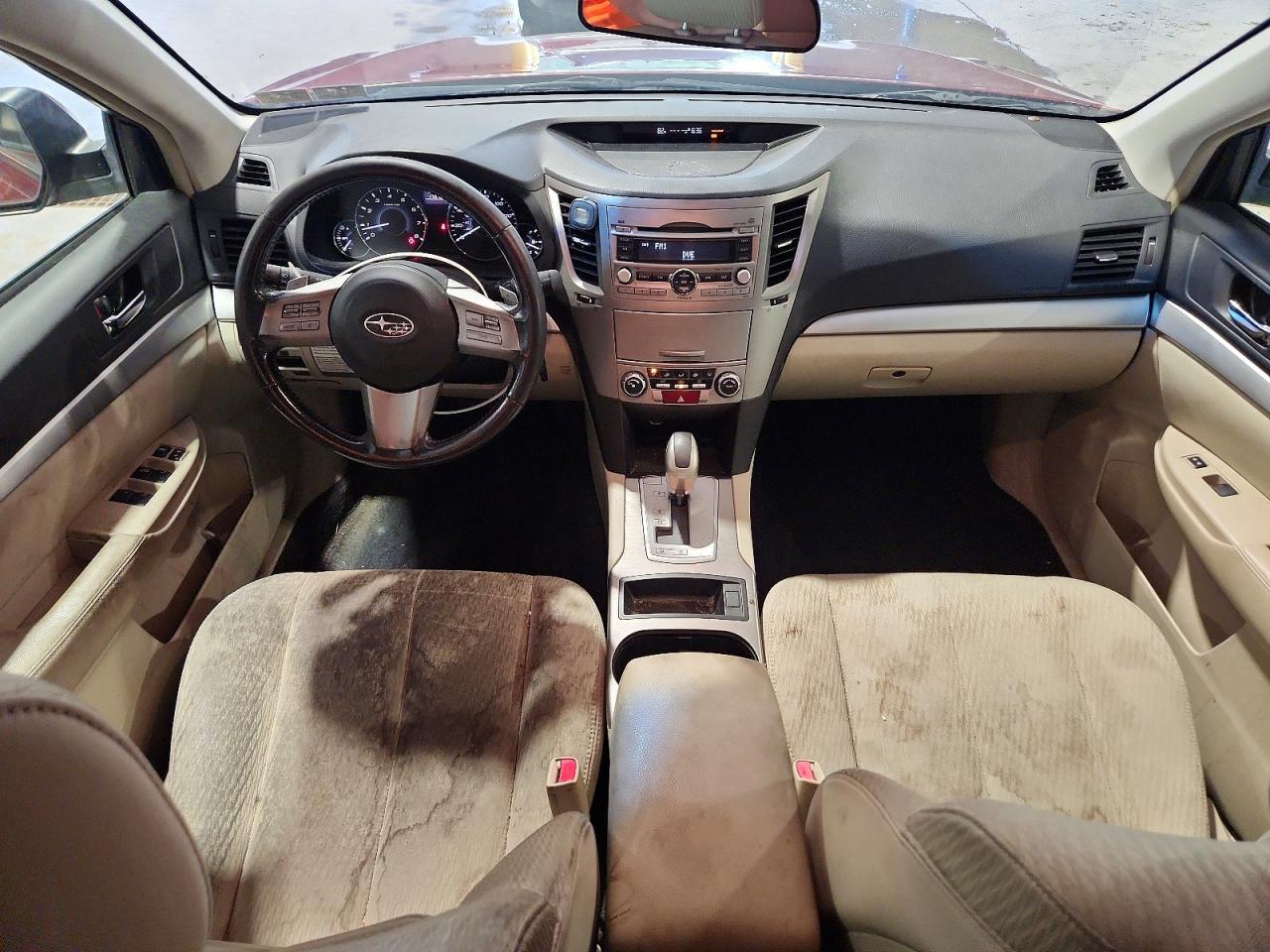 2011 Subaru Outback 2.5i Premium Maroon vin: 4S4BRBBC3B3316281