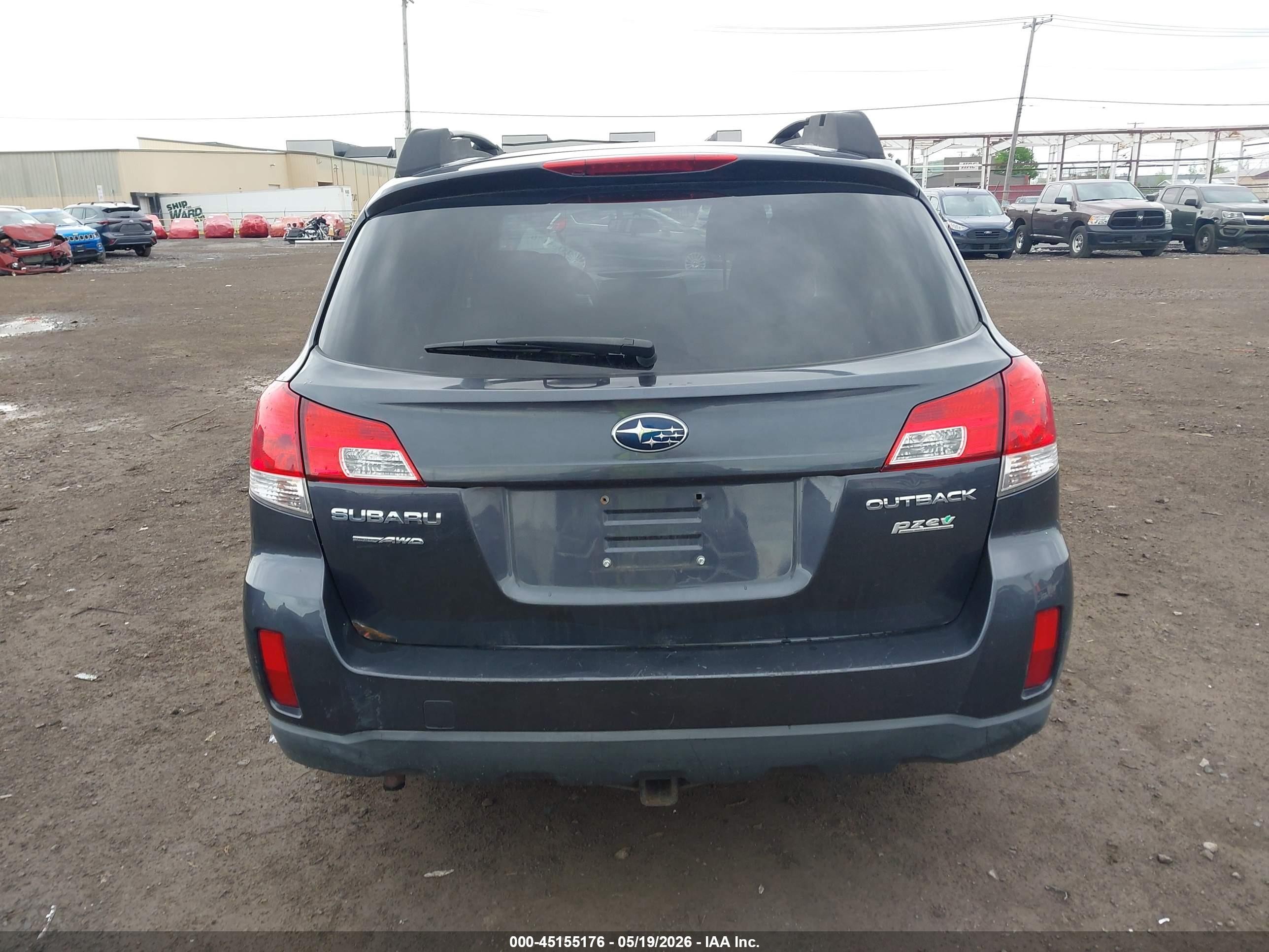 2013 Subaru Outback 2.5i Premium Gray vin: 4S4BRBBC3D3261690