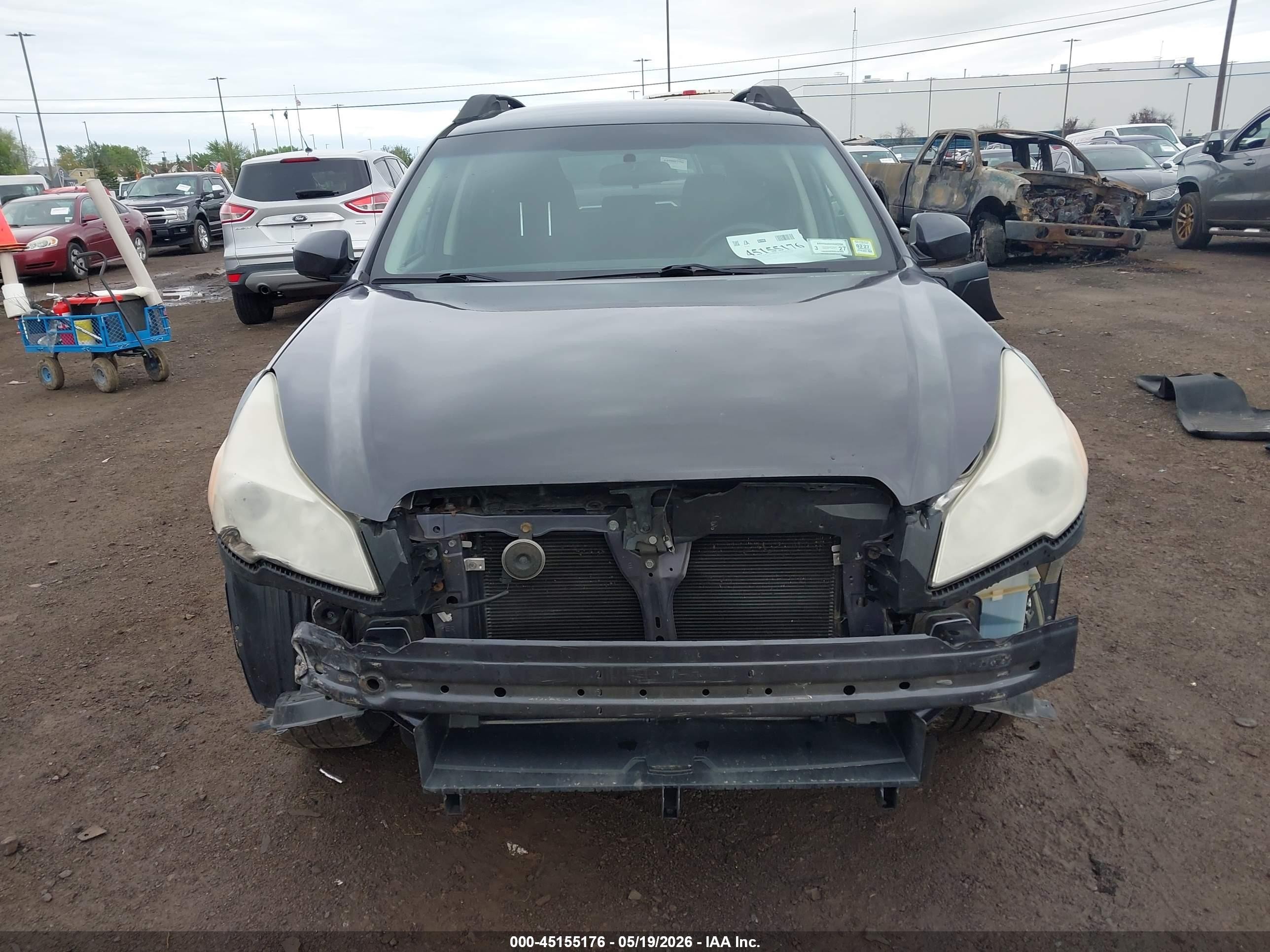 2013 Subaru Outback 2.5i Premium Gray vin: 4S4BRBBC3D3261690