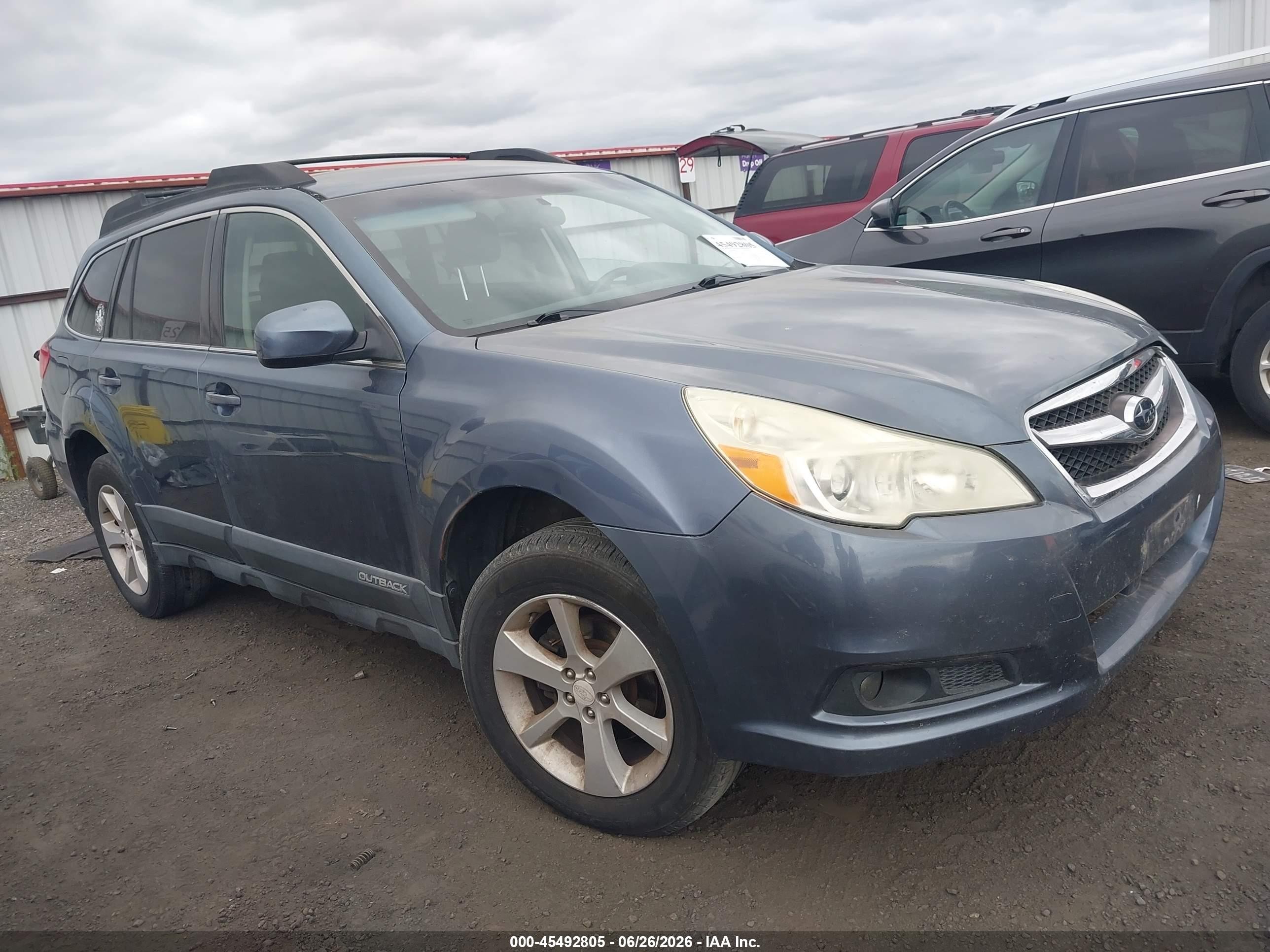 2013 Subaru Outback 2.5i Premium Blue vin: 4S4BRBBC3D3280918