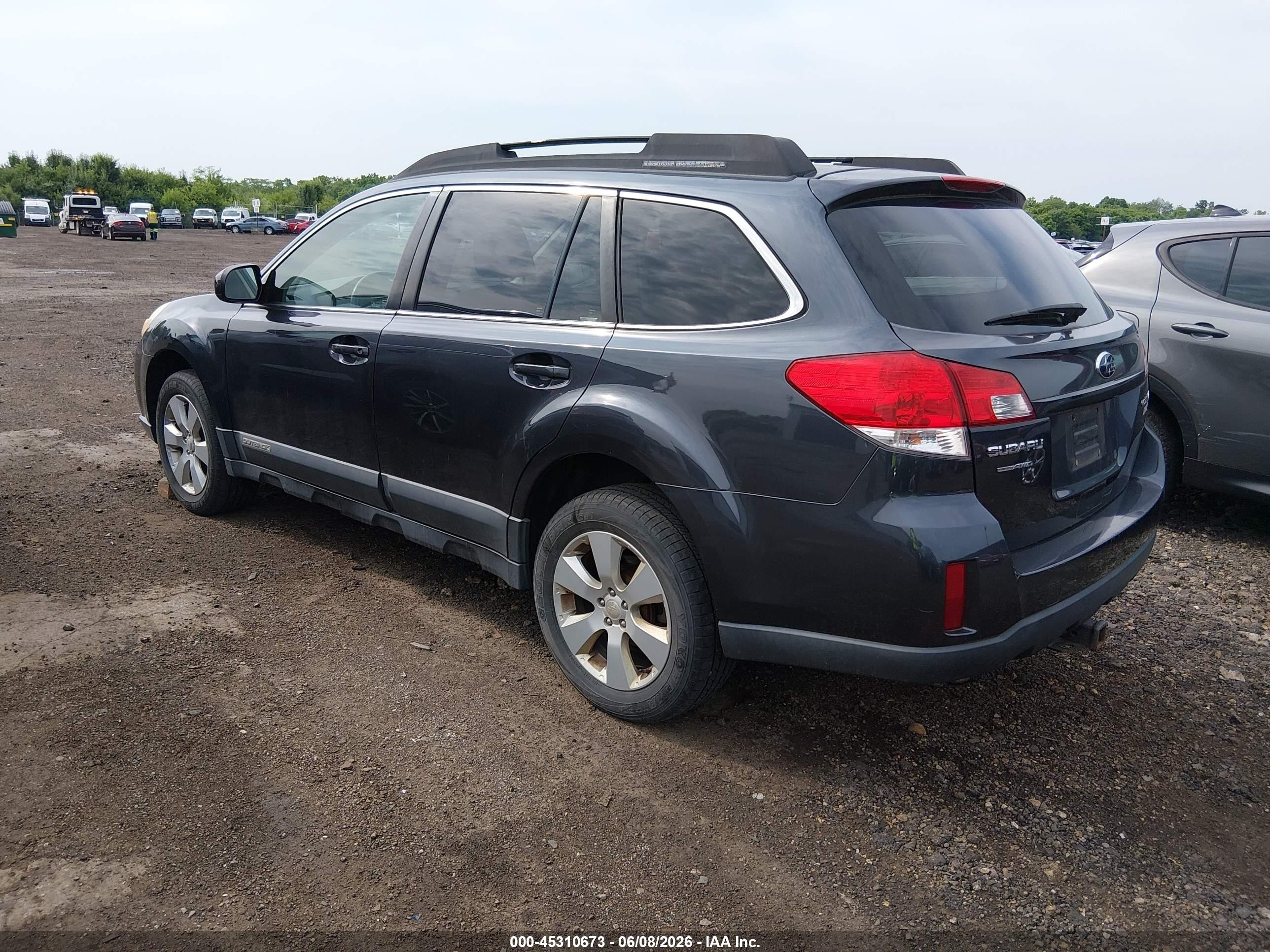 2010 Subaru Outback 2.5i Premium Dark Blue vin: 4S4BRBBC4A3353144