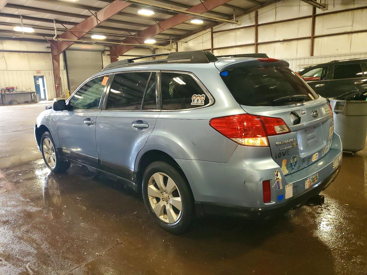 2010 Subaru Outback 2.5i Premium Blue vin: 4S4BRBBC9A3378539
