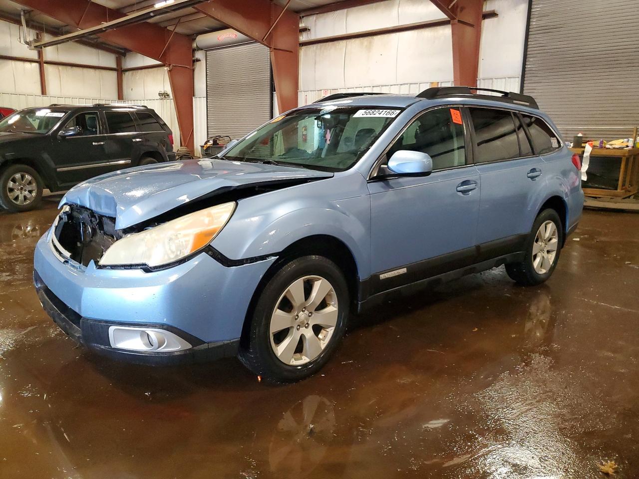 2010 Subaru Outback 2.5i Premium Blue vin: 4S4BRBBC9A3378539