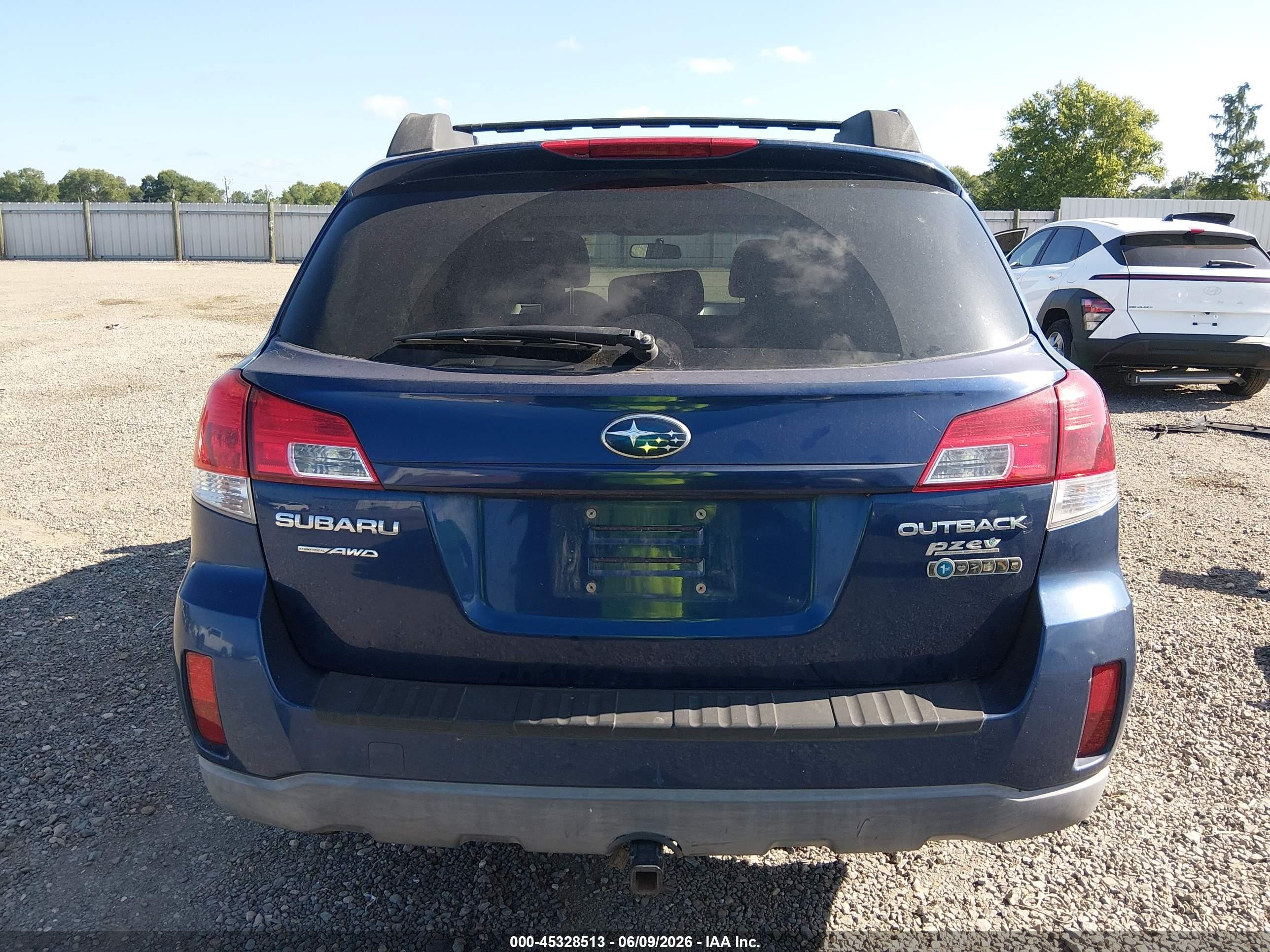 2010 Subaru Outback 2.5i Premium Blue vin: 4S4BRBBC9A3380209
