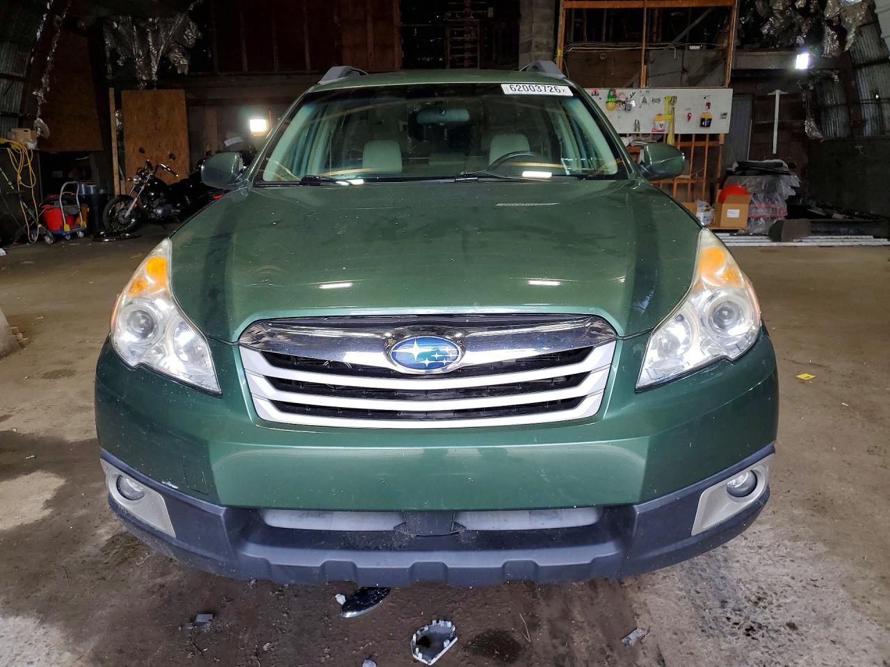 2010 Subaru Outback 2.5i Premium Green vin: 4S4BRBCC0A3324402