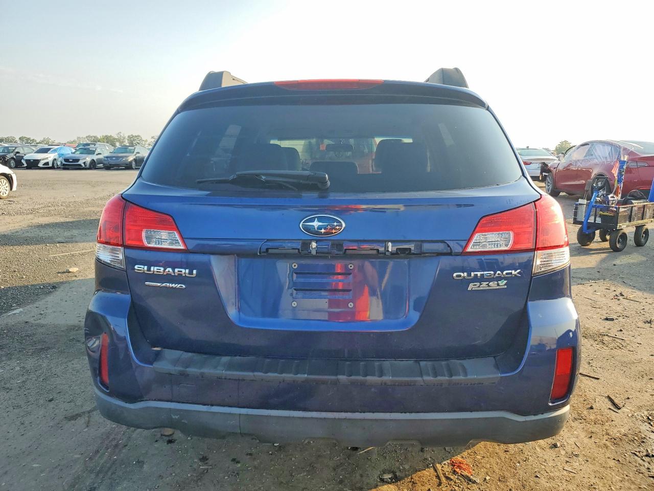 2010 Subaru Outback 2.5i Premium Blue vin: 4S4BRBCC0A3326814