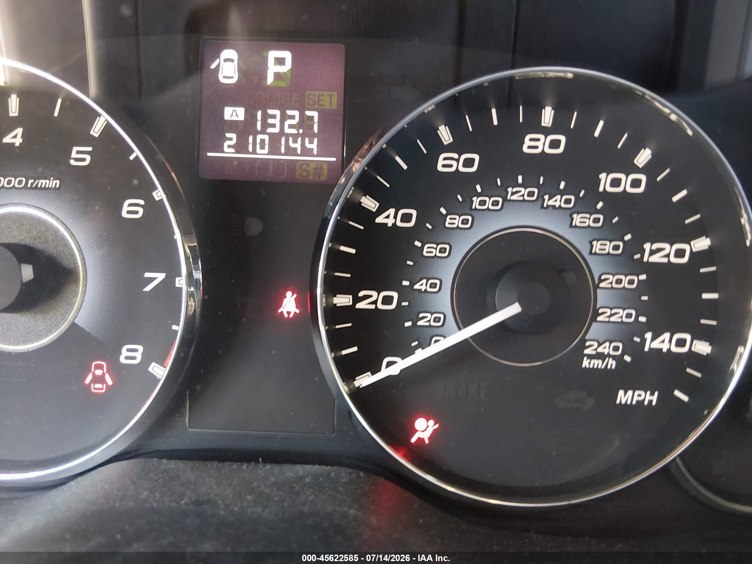 2010 Subaru Outback 2.5i Premium Gray vin: 4S4BRBCC0A3342107
