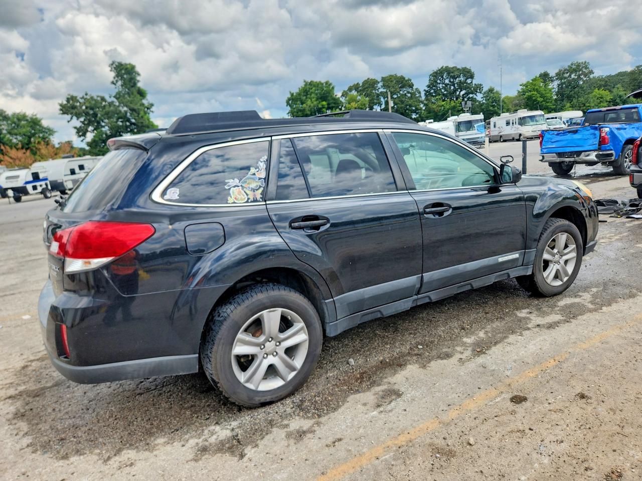 2010 Subaru Outback 2.5i Premium Black vin: 4S4BRBCC0A3358243