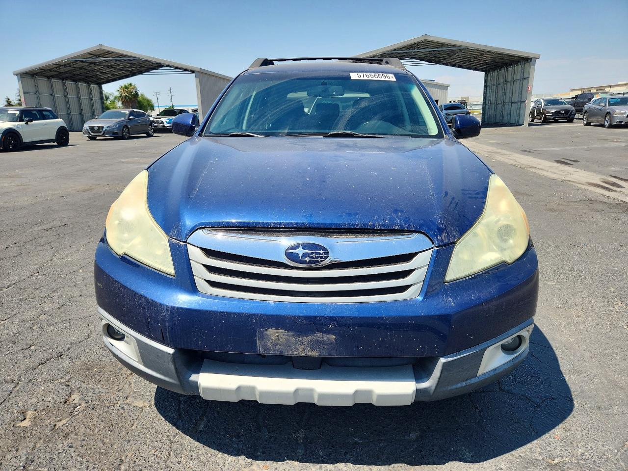 2011 Subaru Outback 2.5i Premium Синий vin: 4S4BRBCC0B3336289