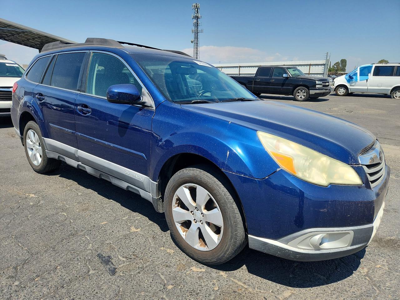 2011 Subaru Outback 2.5i Premium Синий vin: 4S4BRBCC0B3336289