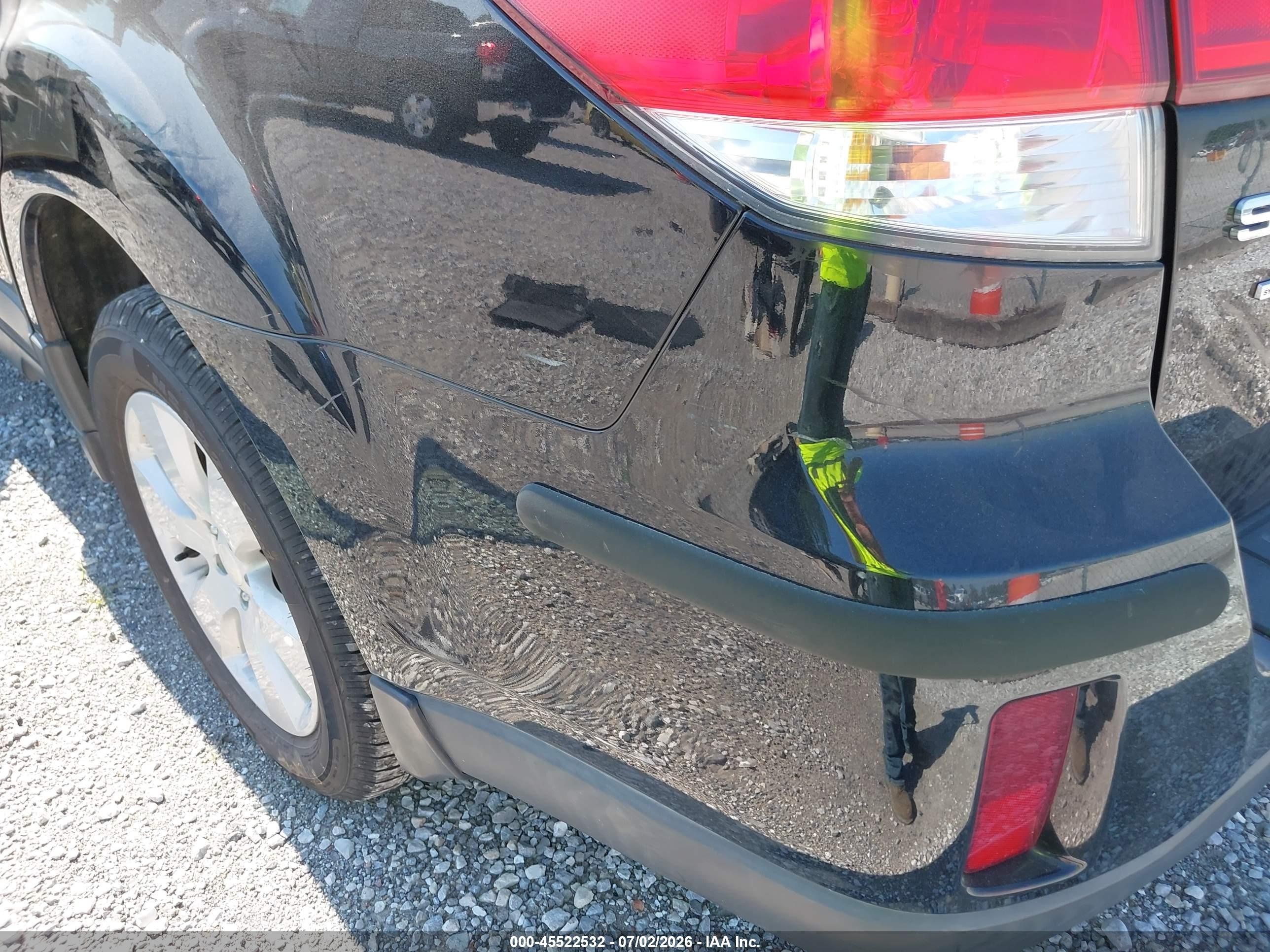 2011 Subaru Outback 2.5i Premium Black vin: 4S4BRBCC0B3397402