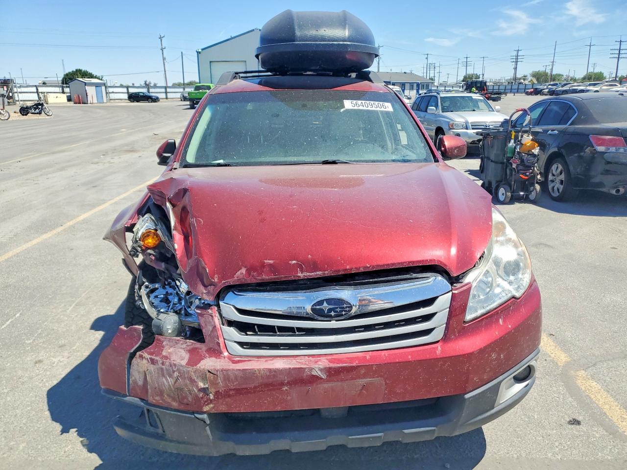 2011 Subaru Outback 2.5i Premium Burgundy vin: 4S4BRBCC0B3407460